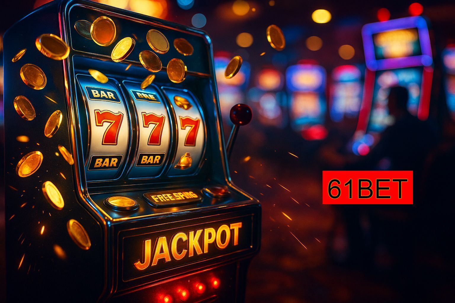 Diversos jogos de caça-níqueis